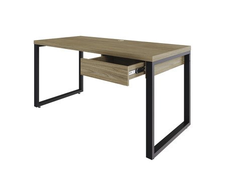 Mesa Yon Diretor com Gaveta Vermont Oak | Westwing