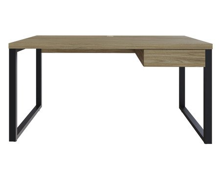 Mesa Yon Diretor com Gaveta Vermont Oak | Westwing