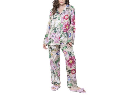 Pijama Longo Fiore, Colorido | WestwingNow