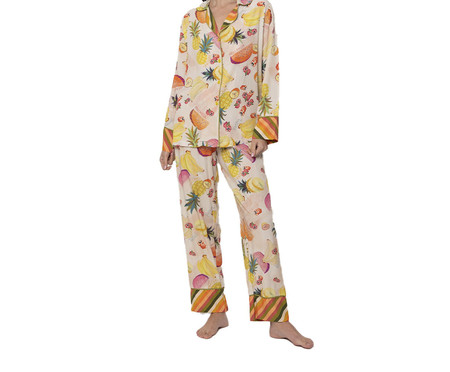 Pijama Longo Frutas