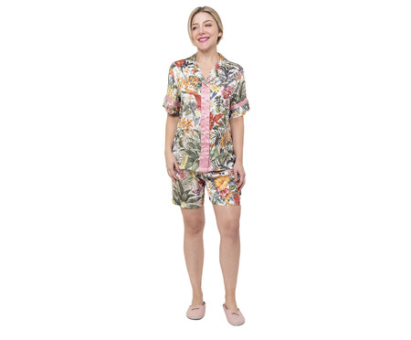 Pijama Curto Tropical | WestwingNow