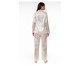 Pijama Longo Acetinado Marfim, Colorido | WestwingNow