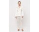 Pijama Longo Acetinado Marfim, Colorido | WestwingNow