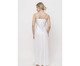 Camisola Longa Verde e Branco, Off White | WestwingNow