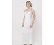 Camisola Longa Verde e Branco, Off White | WestwingNow
