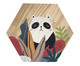 Placa Decorativa Selva Panda, Madeira | WestwingNow
