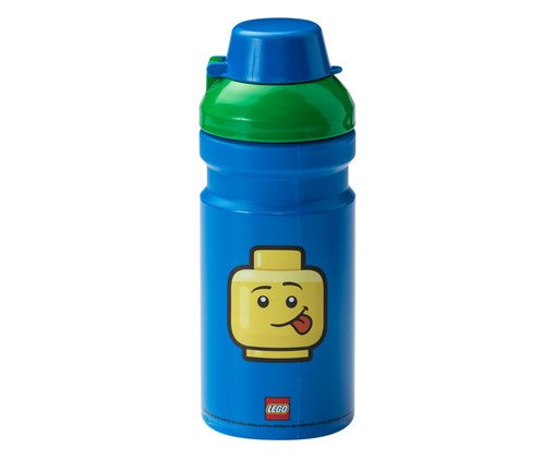 Garrafa Lego Menino Verde - 390ml, Colorido | WestwingNow