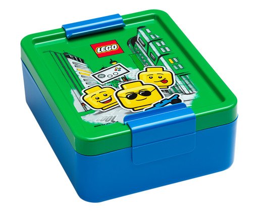 Lancheira Lego Menino Verde - 390ml, Colorido | WestwingNow