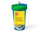 Copo com Palhinha Lego Menino Verde - 500ml, Colorido | WestwingNow
