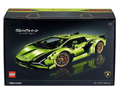 LEGO Technic Lamborghini Sián Fkp 37, Colorido | WestwingNow