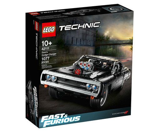 LEGO Technic DomS Dodge Charger, Colorido | WestwingNow