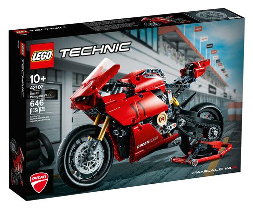 Ducati Panigale V4 R LEGO Technic, Colorido | WestwingNow