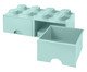 Lego Brick Drawer 08 Pinos Azul Aquamarine, Colorido | WestwingNow