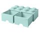 Lego Brick Drawer 08 Pinos Azul Aquamarine, Colorido | WestwingNow