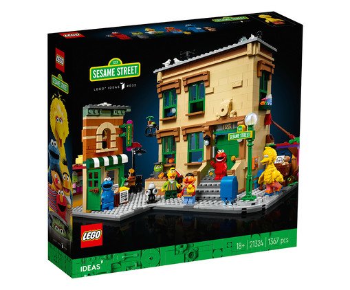 LEGO Ideas 123 Sesame Street, Colorido | WestwingNow
