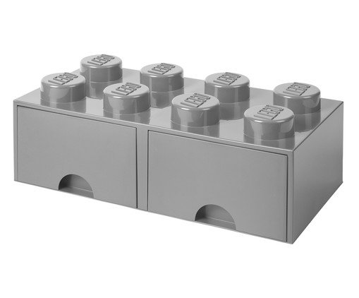 Lego Brick Drawer 08 Pinos Cinza, Colorido | WestwingNow
