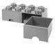 Lego Brick Drawer 08 Pinos Cinza, Colorido | WestwingNow