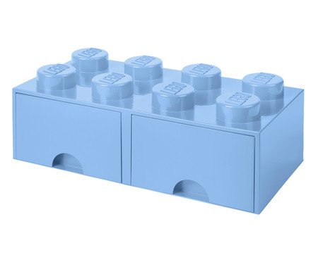 Lego Brick Drawer 08 Pinos Royal Azul