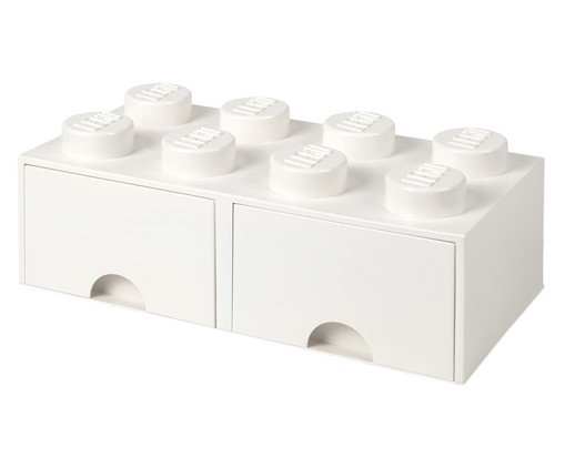 Lego Brick Drawer 08 Pinos Branco, Colorido | WestwingNow