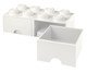 Lego Brick Drawer 08 Pinos Branco, Colorido | WestwingNow