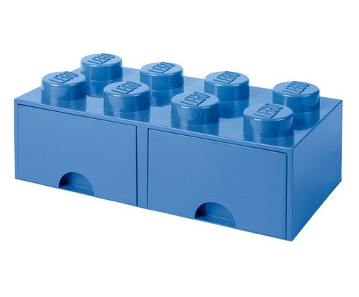 Lego Brick Drawer 08 Pinos Azul, Colorido | WestwingNow