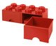 Lego Brick Drawer 08 Pinos Vermelho, Colorido | WestwingNow