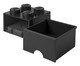 Lego Brick Drawer 04 Pinos Preto, Colorido | WestwingNow