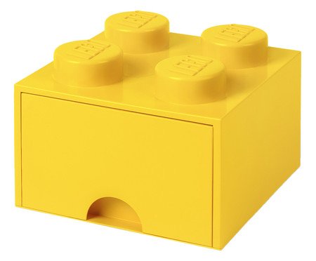 Lego Brick Drawer 04 Pinos Amarelo