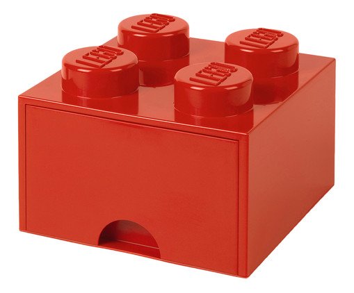 Lego Brick Drawer 04 Pinos Vermelho, Colorido | WestwingNow