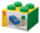 Lego Bloco Organizador com Gaveta Verde Escuro, Colorido | WestwingNow