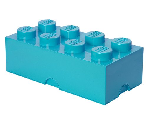 Lego Storage Brick 08 Pinos Azul Claro, Colorido | WestwingNow