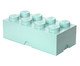 Lego Storage Brick 08 Pinos Azul Aquamarine, Colorido | WestwingNow