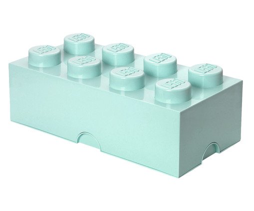 Lego Storage Brick 08 Pinos Azul Aquamarine, Colorido | WestwingNow