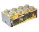 Lego Storage Brick 08 Pinos Cinza, Colorido | WestwingNow