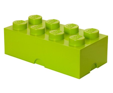 Lego Storage Brick 08 Pinos - Lime Green