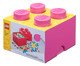 Lego Bloco Organizador Rosa, Colorido | WestwingNow