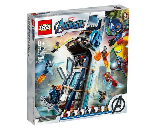 LEGO Marvel Vingadores: Combate Na Torre Dos Vingadores, Colorido | WestwingNow