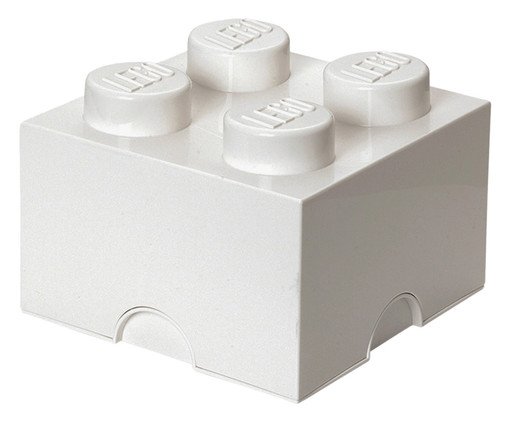 Lego Storage Brick 04 Pinos Branco, Colorido | WestwingNow