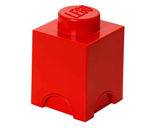 Lego Storage Brick 01 Pino Vermelho, Colorido | WestwingNow