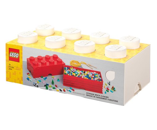 Lego Bloco Organizador Branco, Colorido | WestwingNow