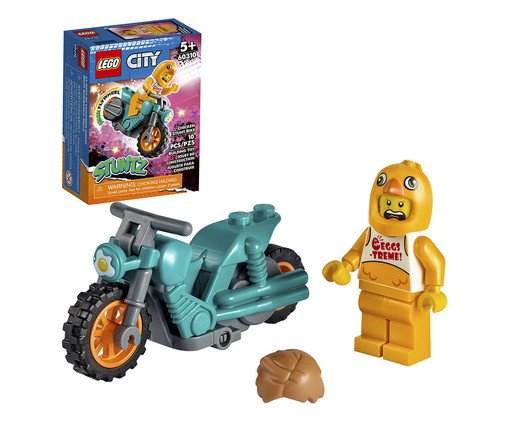 Motocicleta De Acrobacias Com Galinha, Colorido | WestwingNow