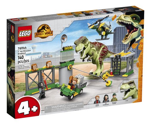 LEGO Fuga de Dinossauro T. Rex, Colorido | WestwingNow