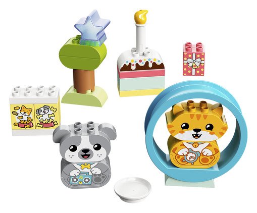 Lego Duplo® Meu Primeiro Cachorrinho e Gatinho com Sons, Colorido | WestwingNow
