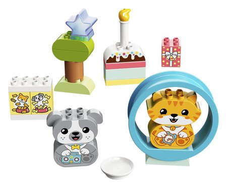 Lego Duplo® Meu Primeiro Cachorrinho e Gatinho com Sons