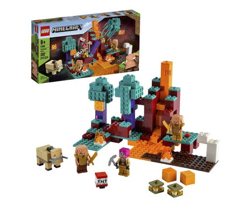 LEGO® Minecraft A Floresta Deformada, Colorido | WestwingNow