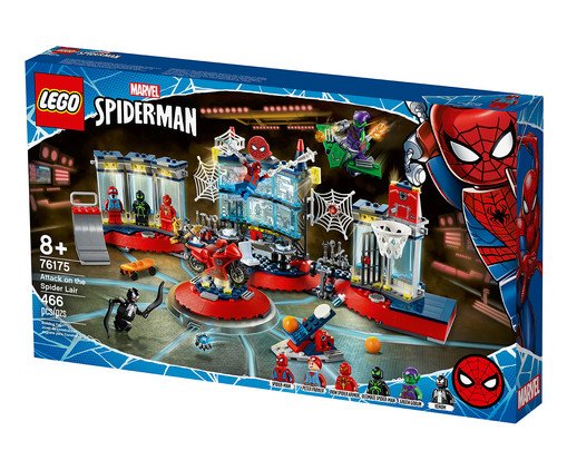 LEGO Marvel Spiderman Ataque Ao Covil da Aranha, Colorido | WestwingNow