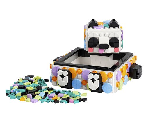 Lego Dots Bandeja Ursinho Panda, Colorido | WestwingNow