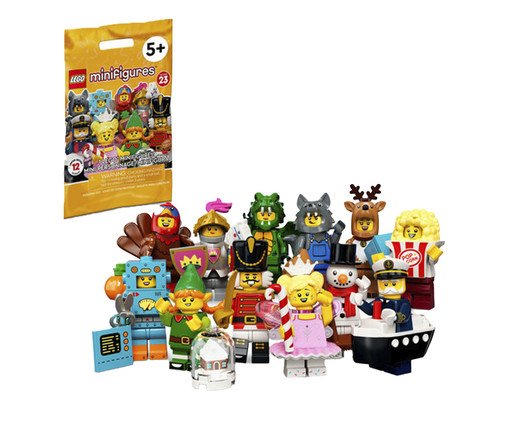 Lego Minifiguras Série 23, Colorido | WestwingNow