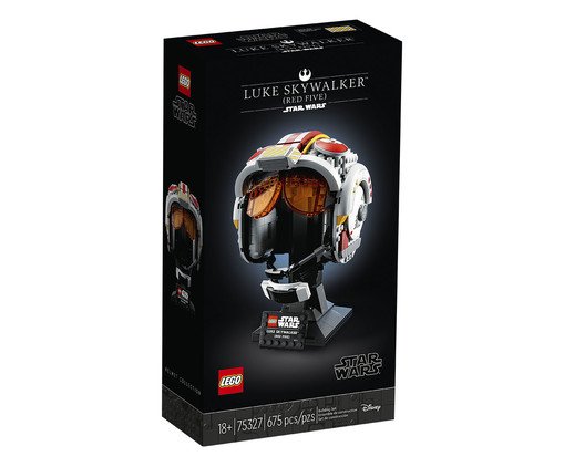 Capacete de Luke Skywalker (Cinco Vermelho), Colorido | WestwingNow
