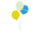 Adesivo Candy Balões, Azul | WestwingNow